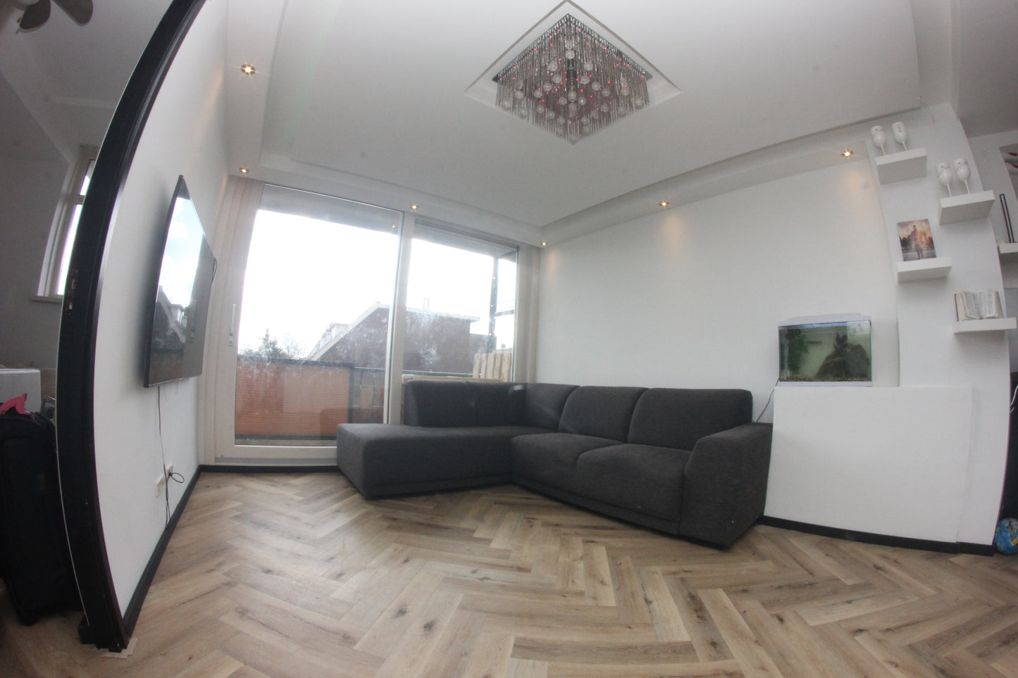 Plak PVC - Visgraat Montage